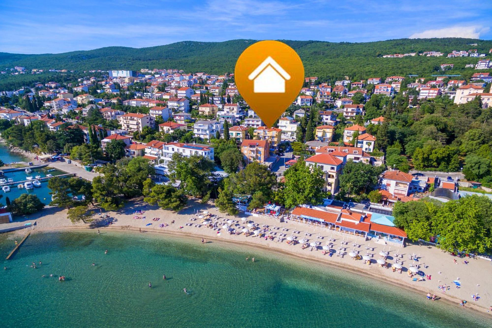 Appartement Duerr à Crikvenica Extérieur photo